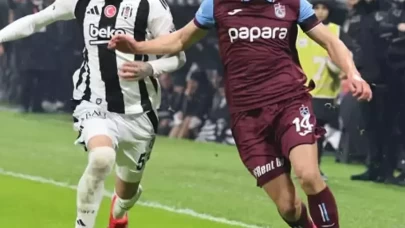 Trabzonspor-Beşiktaş karşılaşmasında ilk 11'ler belli oldu