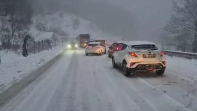 Uludağ’da tatil keyfi trafik çilesine dönüştü