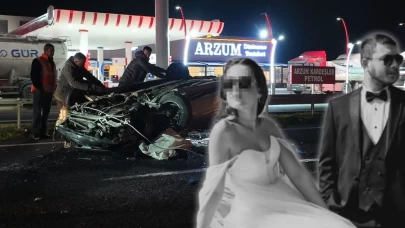 Henüz 3 aylık evlilerdi! Yeni evli çifti feci kaza ayırdı