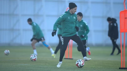 Konyaspor, Fenerbahçe maçının hazırlıklarını sürdürdü