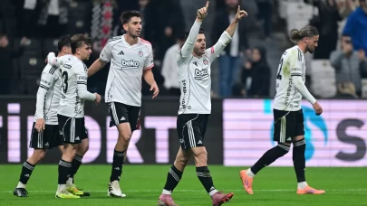 Beşiktaş, Ç. Rizespor'u tek golle geçti