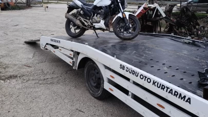 Çocukların motosiklet yolculuğu acı sonla bitti: 1 ölü, 1 yaralı