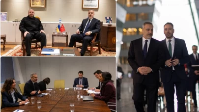 Bakan Fidan, Kanada, Belçika ve Ukrayna ile kritik görüşmeler yaptı