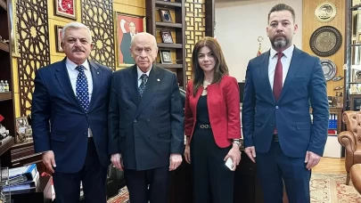 MHP'li Tuncay Batı’dan MHP Lideri Devlet Bahçeli’ye sunum!