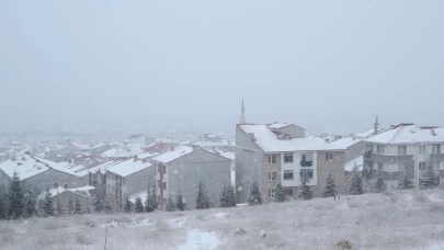 Eskişehir'de kar yağışı hayatı olumsuz etkiliyor