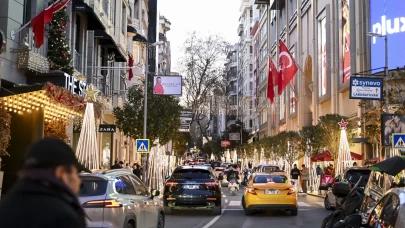 Yılbaşı öncesi İstanbul’da hareketlilik: Nişantaşı’nda yoğunluk arttı