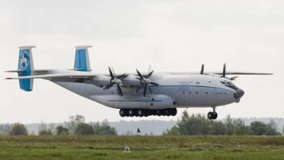 Rusya ordusuna ait nakliye uçağı düştü