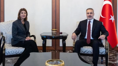 Bakan Fidan, BM’nin Kıbrıs Temsilcisi Holguin Cuellar’ı kabul etti