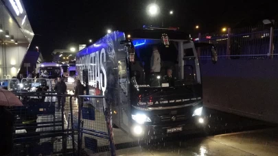 Beşiktaş, Trabzonspor maçı için Trabzon’a geldi