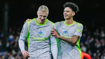 Manchester City, Crystal Palace’ı Haaland’ın golleriyle geçti