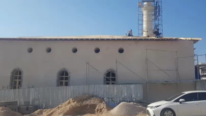 Asrın Felaketi'nde zarar gören 160 yıllık Dervişiye Camisi ayağa kaldırılıyor