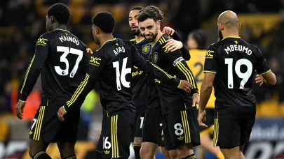 Manchester United, Wolverhampton’ı farklı geçti