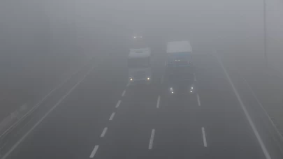 Bolu Dağı'nda yoğun sis