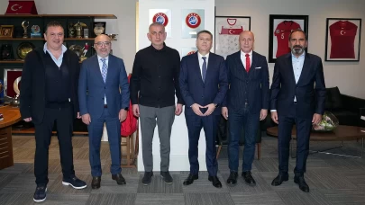 Gençlerbirliği başkanı Arda Çakmak’tan TFF ziyareti