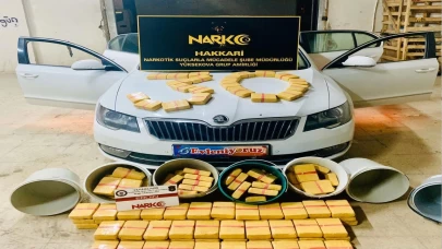 Hakkari sınırında 259 kilo yasaklı madde ele geçirildi