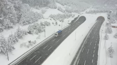 Bolu Dağı geçişi tırlara kapatıldı