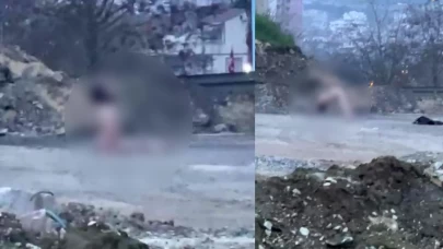 Köprü altında akıllara durgunluk veren görüntüler!