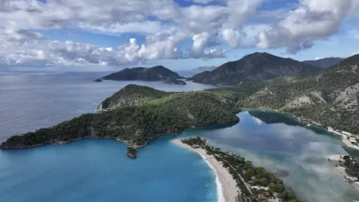 Ölüdeniz turkuaza boyandı!