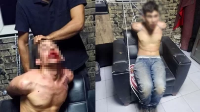 Hamam böceği yedirilerek işkence edilmişti