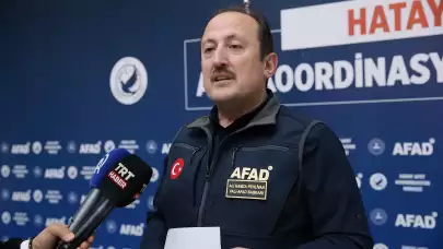 AFAD Başkanı Pehlivan Hatay'da konuştu: İhalesi yapılmayan yapılar artık yok