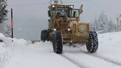 Kahramanmaraş'ta 66 kırsal mahalleye ulaşım sağlanamıyor