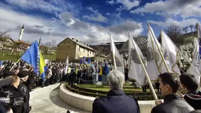 Bosna Hersek'in bağımsızlığı için resepsiyon düzenledi