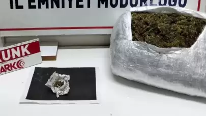 Edremit’te 696 gram uyuşturucu ele geçirildi