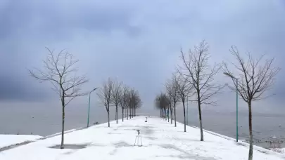 Kar yağışı Sapanca Gölü’ne bereket oldu: Gölde seviye 7 santimetre yükseldi