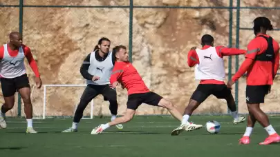 Hatayspor, Samsunspor karşılaşması için antrenmanlara başladı.