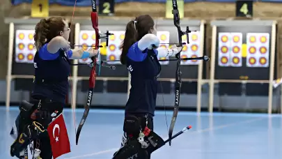 Okçuluk Salon Milli Takımı Samsun'da kampa girdi