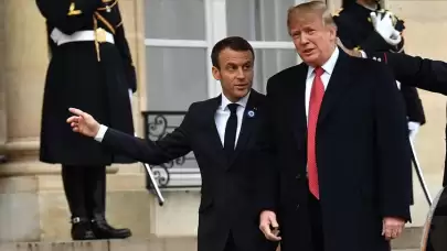 Trump ve Macron, Ukrayna'daki savaşın sona erdirilmesi için iş birliği yapacak
