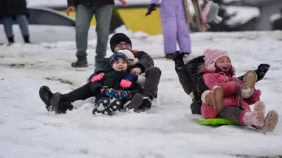 Kar tatili en çok çocuklara yaradı