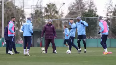 Trabzonspor, Eyüpspor maçı hazırlıklarına başladı