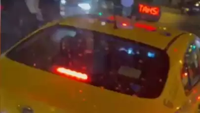 Fatih'te ambulansa yol vermeyen taksi sürücüsüne 1986 lira ceza kesildi