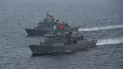 NATO tatbikatına TCG Salihreis damgası