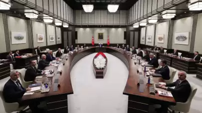 Kabine toplantısı sona erdi