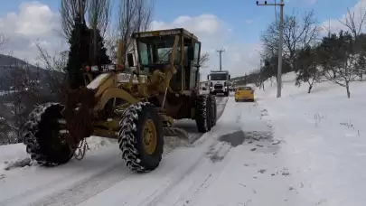 Kar fırtınası etkisini artırdı! Uludağ’ı aratmayan manzaralar ortaya çıktı