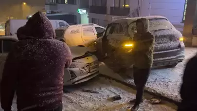 Ordu’da kayan otomobil önündeki otomobile çarptı