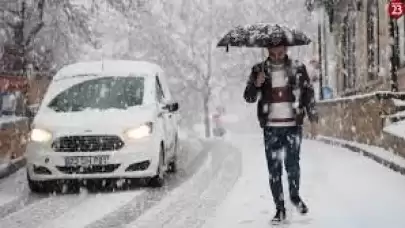 Meteorolojiden Elazığ için kuvvetli kar uyarısı