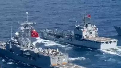 Türk Donanması Somali'de sismik araştırmaları sürdürüyor