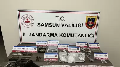 Samsun'da jandarma operasyonu: 1 kişi gözaltında