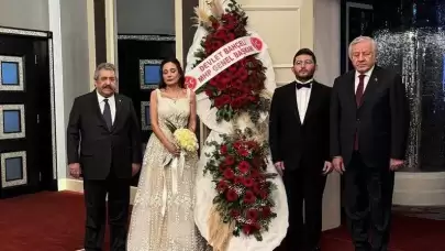 MHP'li Feti Yıldız ve Cıvan ailesinin mutlu günü