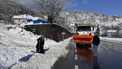 Bartın, Düzce ve Zonguldak'ta ulaşım sorunları yaşanıyor