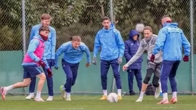 Trabzonspor'un Beşiktaş maçı kadrosu şekilleniyor