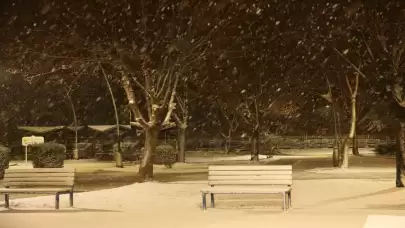 Tokat'ta kar yağışı ulaşımı olumsuz etkiledi