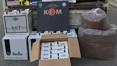 Aydın'da sigara kaçakçılarına operasyon: 7 gözaltı