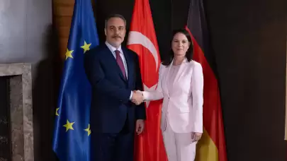 Dışişleri Bakanı Hakan Fidan, mevkidaşı Annalena Baerbock ile görüştü