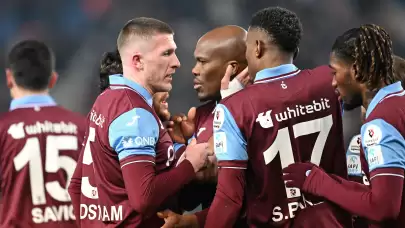 Trabzonspor 3 puanı tek golle aldı