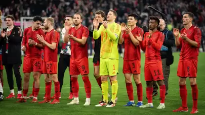 Bundesliga'da lider Bayern Münih, puan farkını korudu