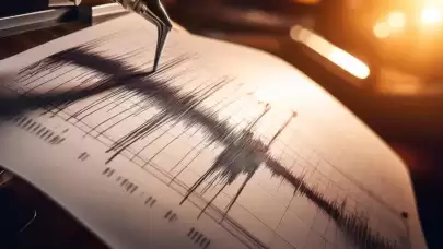 Ege'de peş peşe 7 deprem